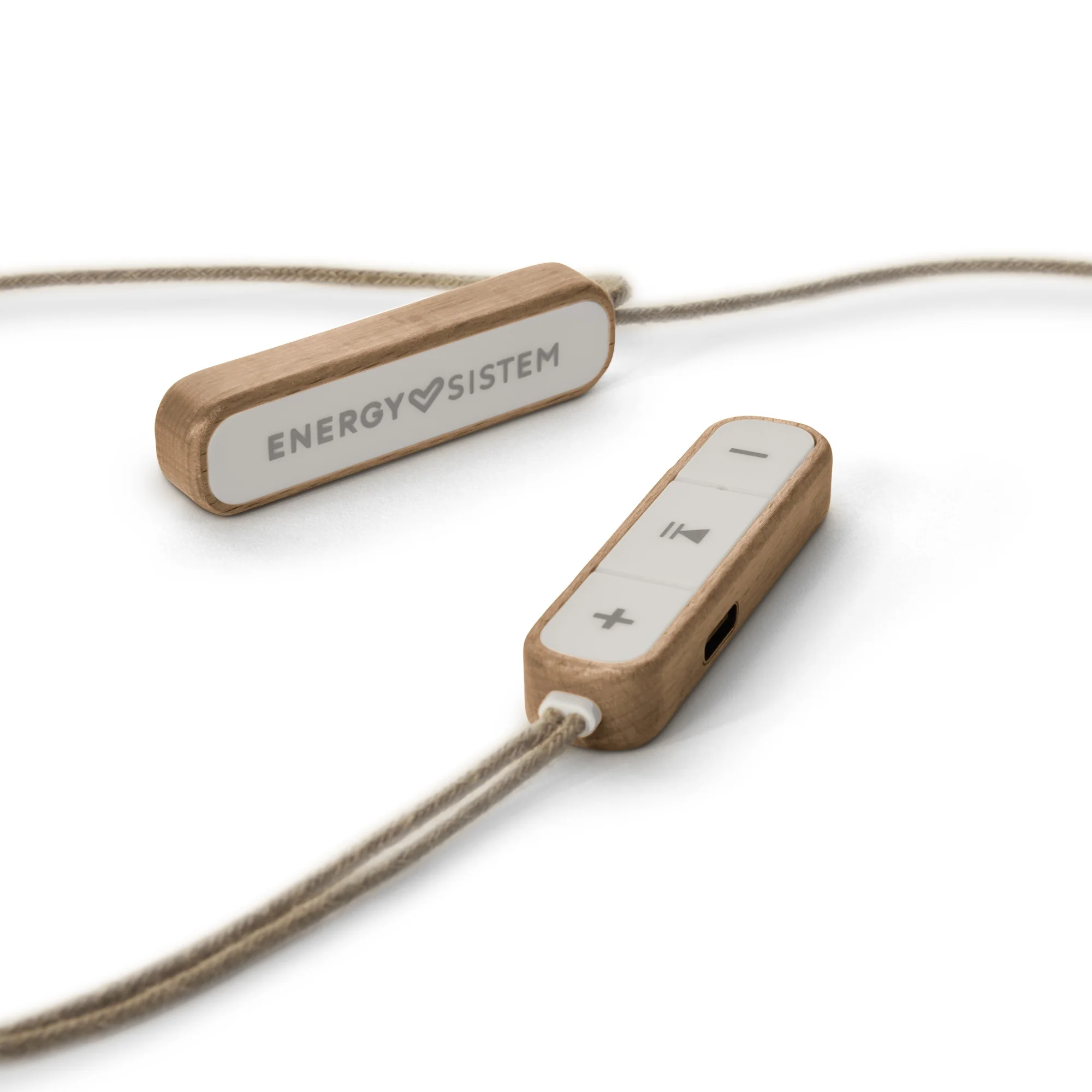 Earphones Eco Bluetooth Beech Wood - Image 3