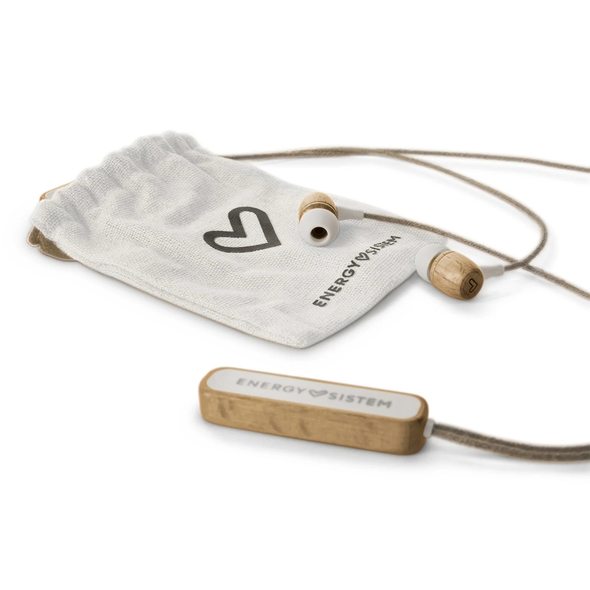 Earphones Eco Bluetooth Beech Wood - Image 5