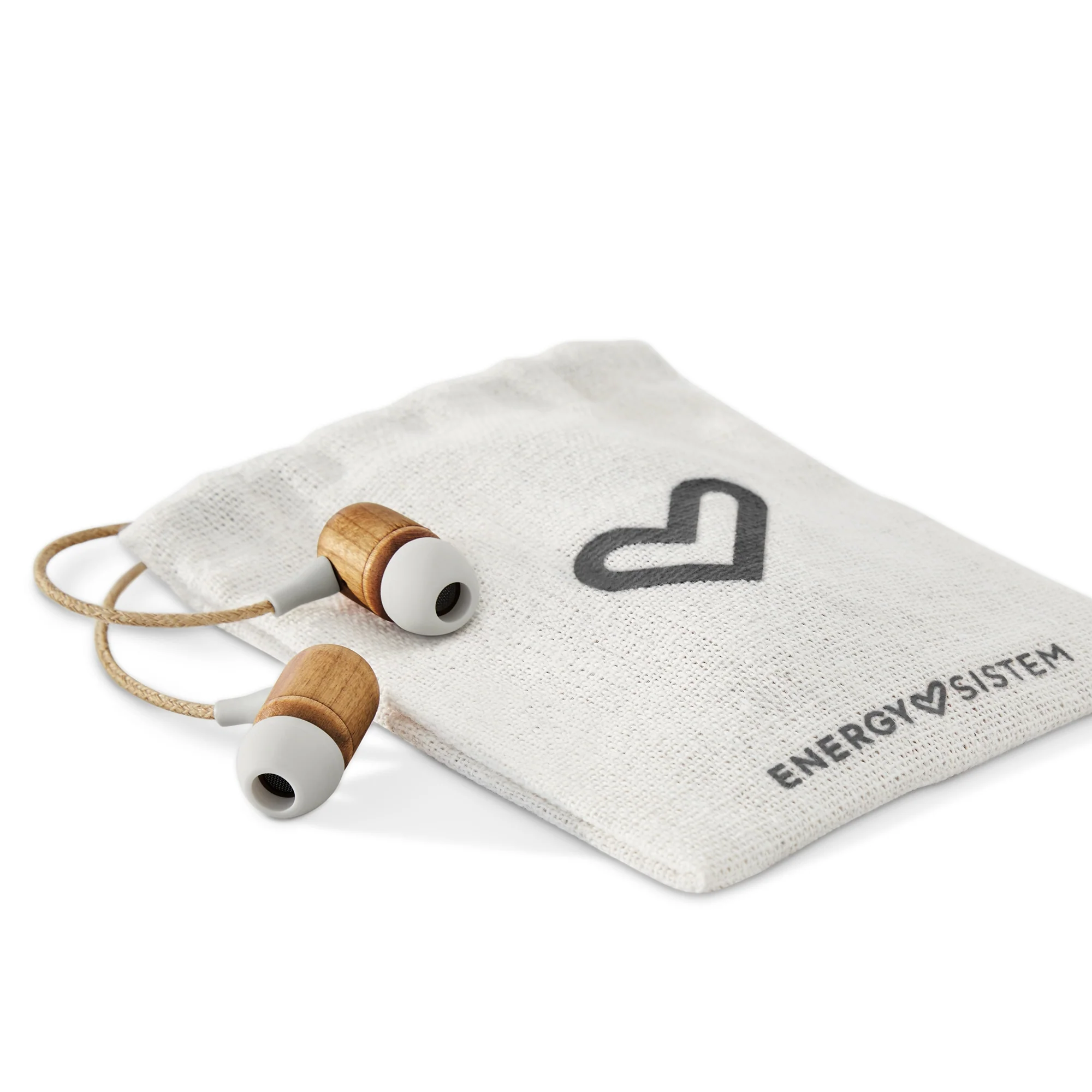 Earphones Eco Cherry Wood - Image 5
