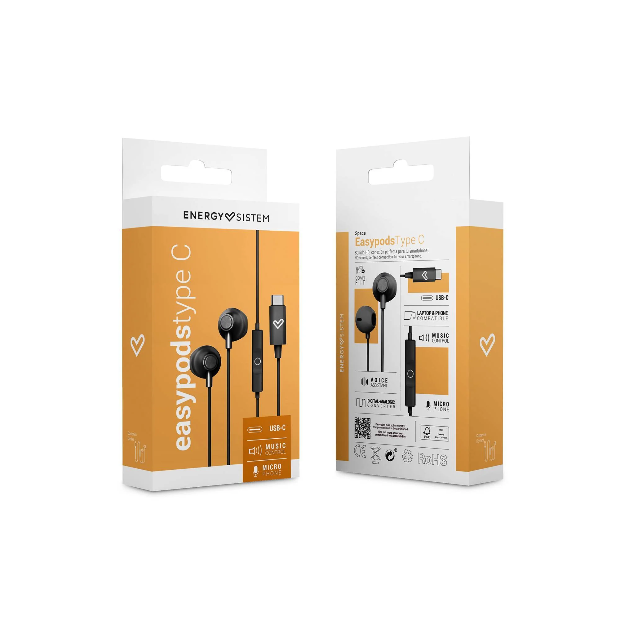 EasyPods Type C - Auriculares con cable - Image 18