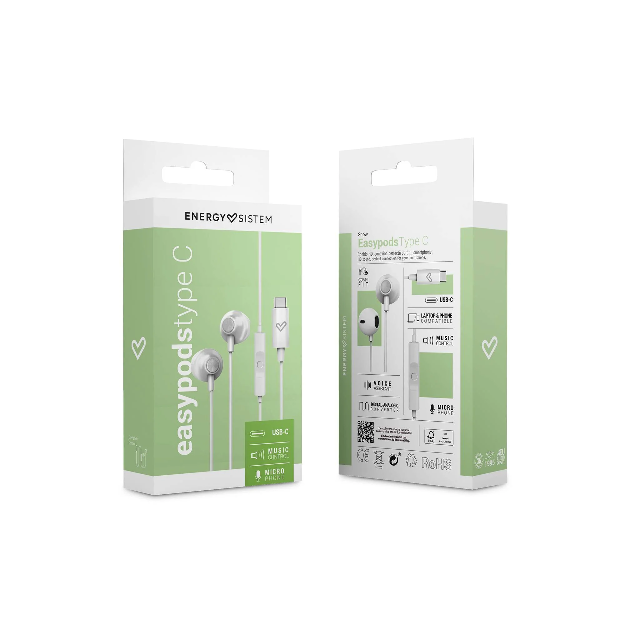 EasyPods Type C - Auriculares con cable - Image 6