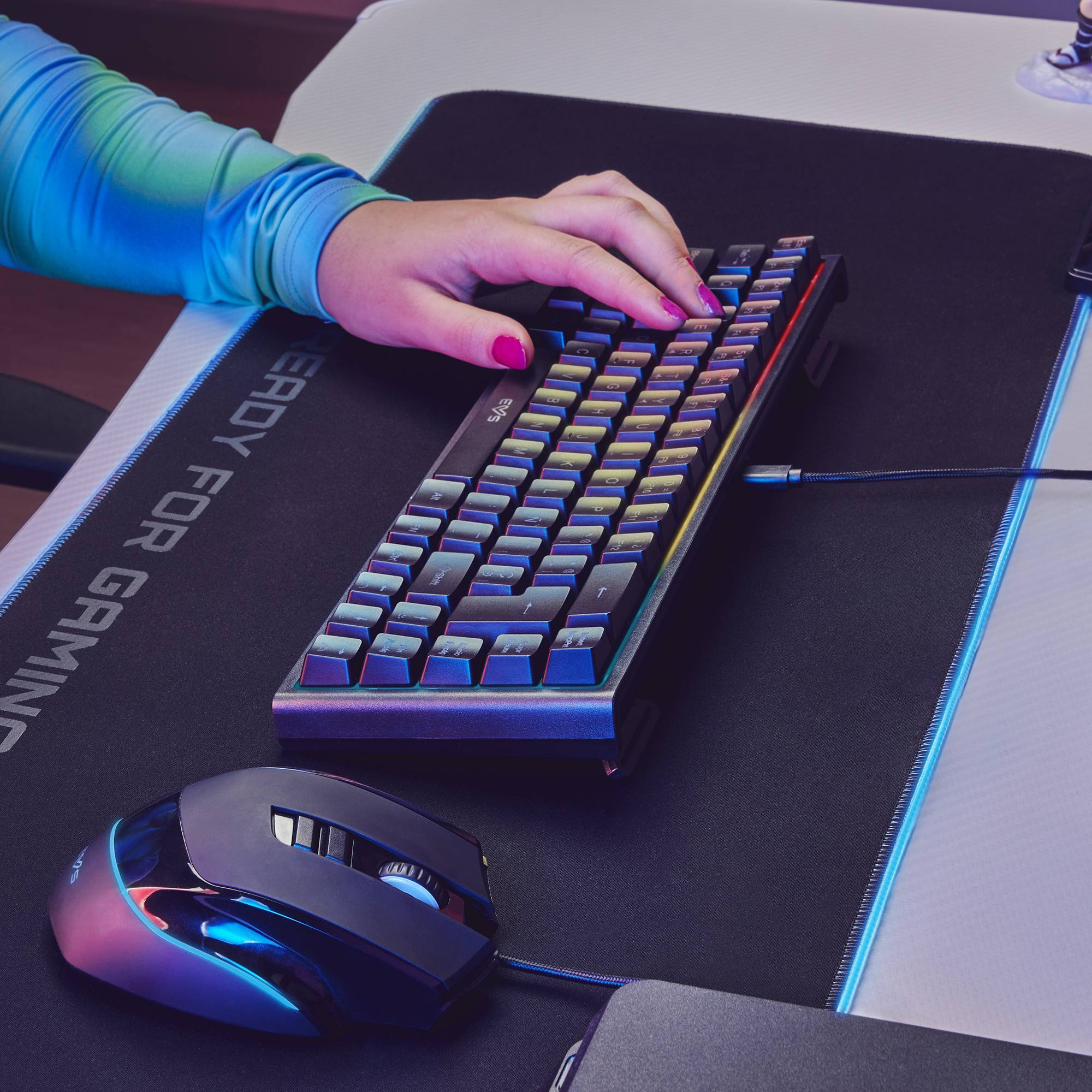 Gaming Keyboard ESG K4 KOMPACT-RGB - Image 4