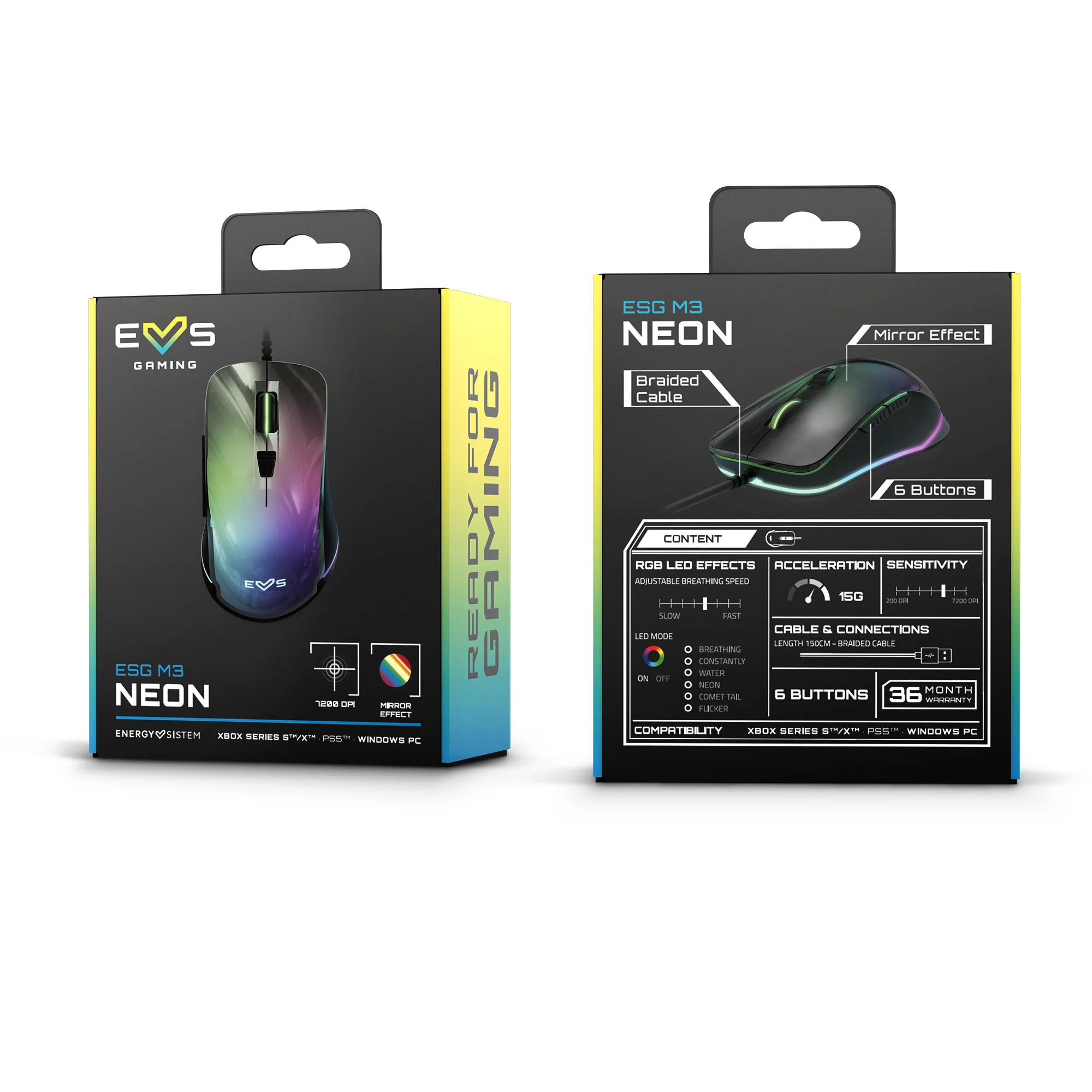 Gaming Mouse ESG M3 Neon - Image 6