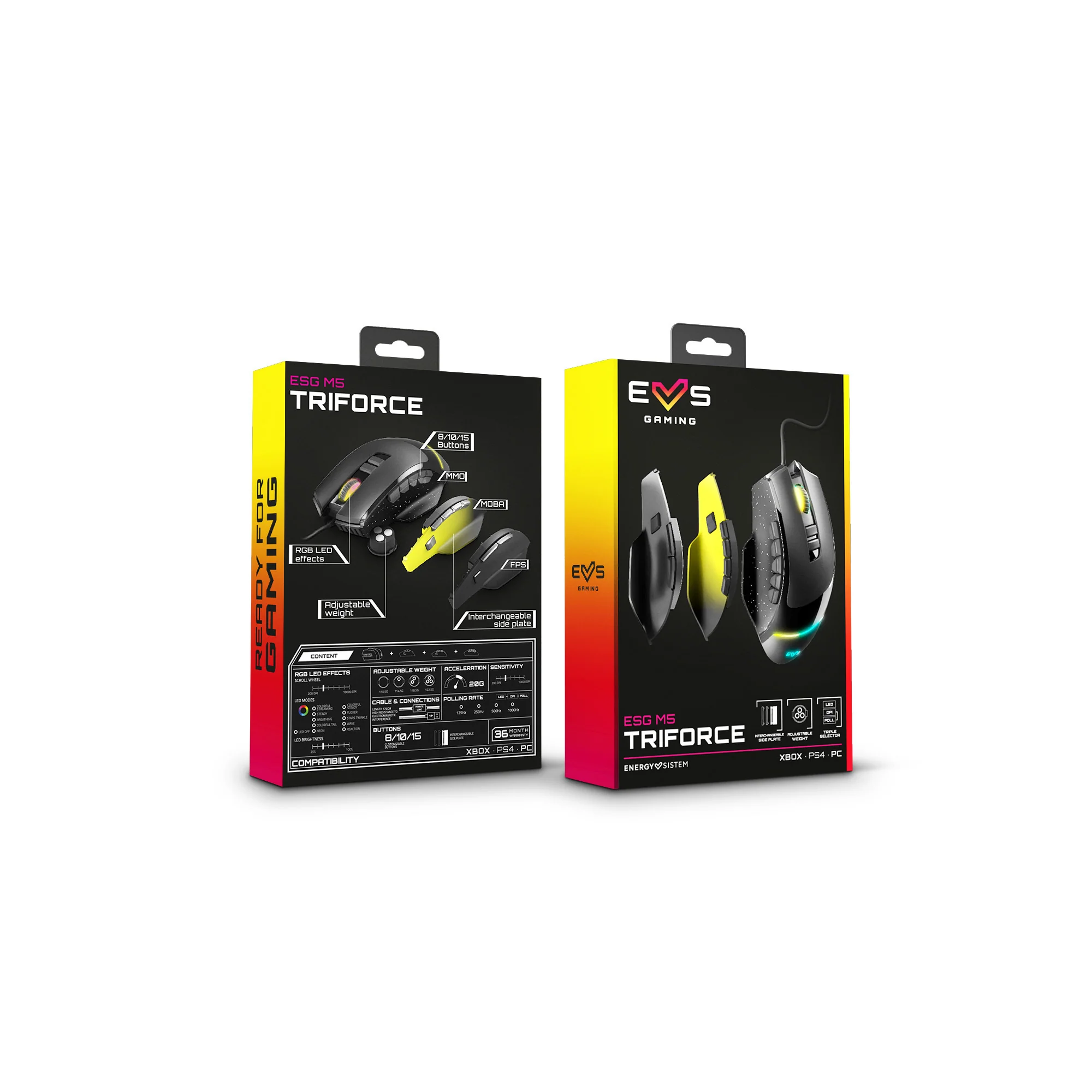 Gaming Mouse ESG M5 Triforce - Image 4