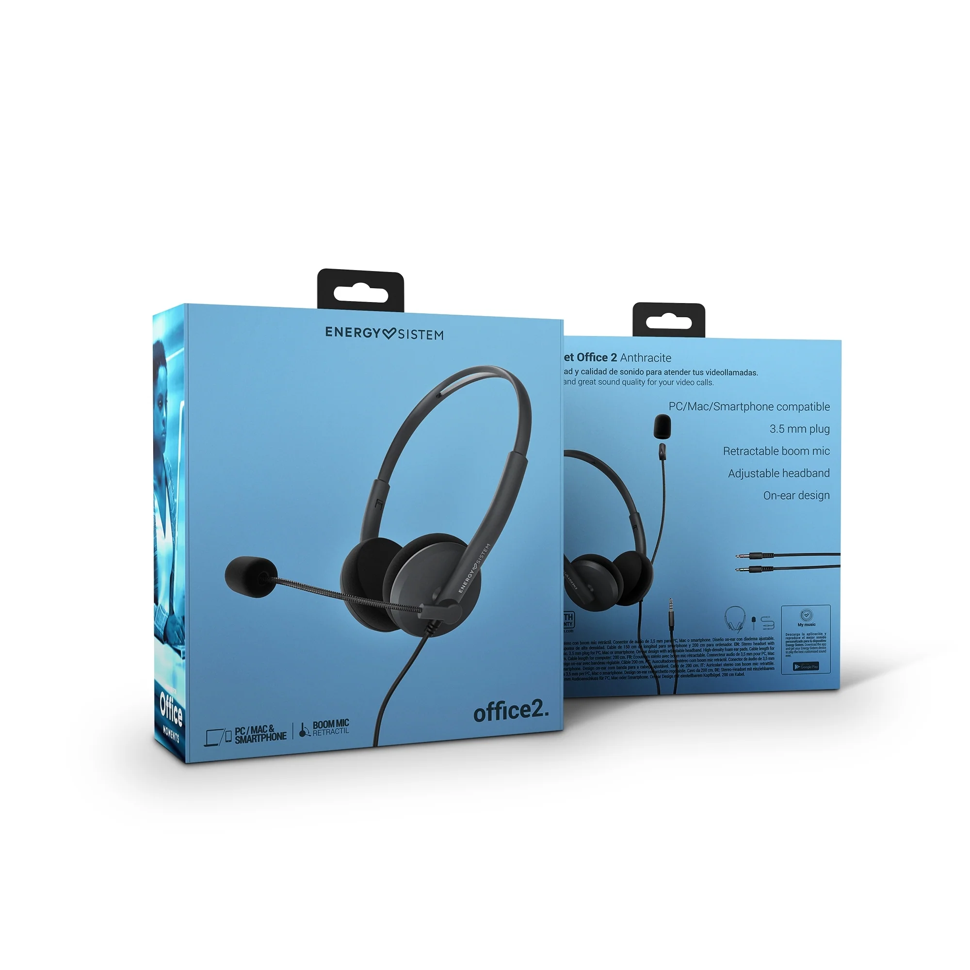 Headset Office 2 Anthracite - Image 6