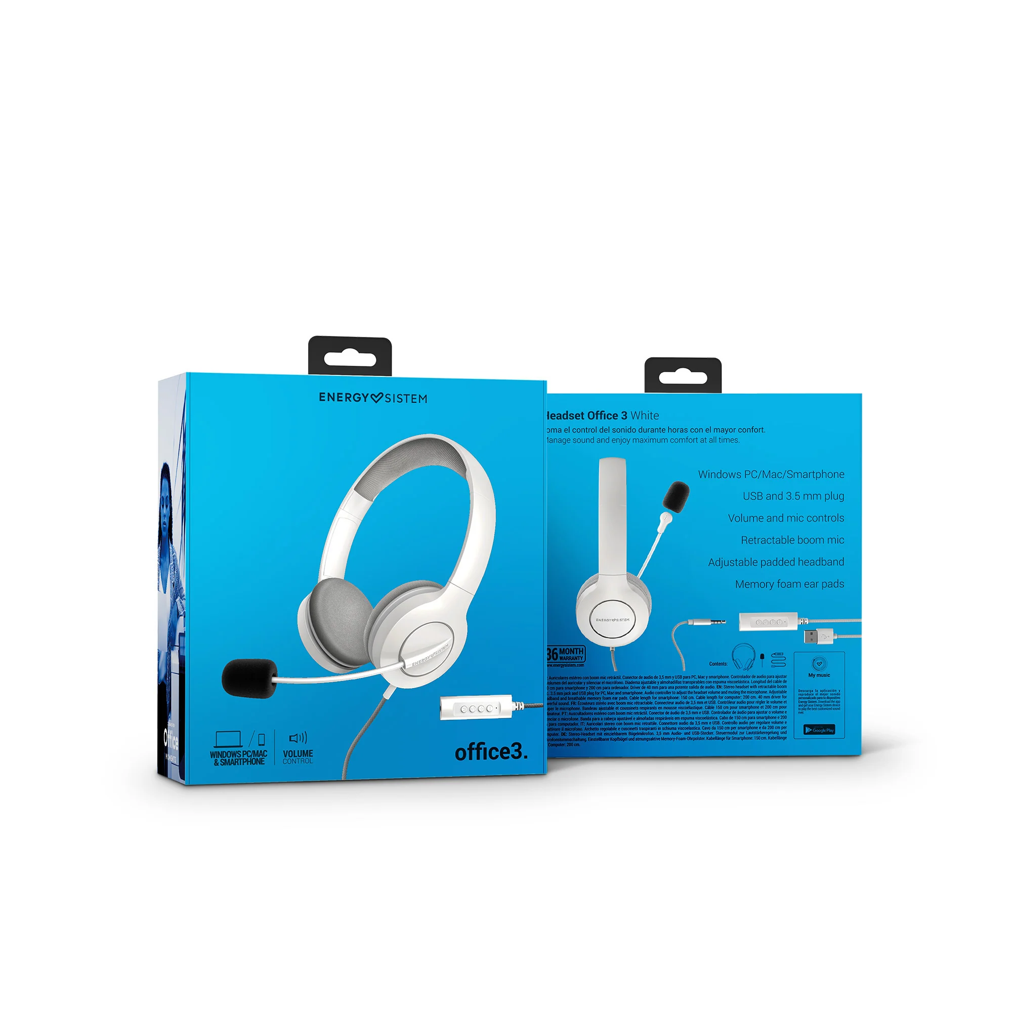 Headset Office 3 Black - Image 12