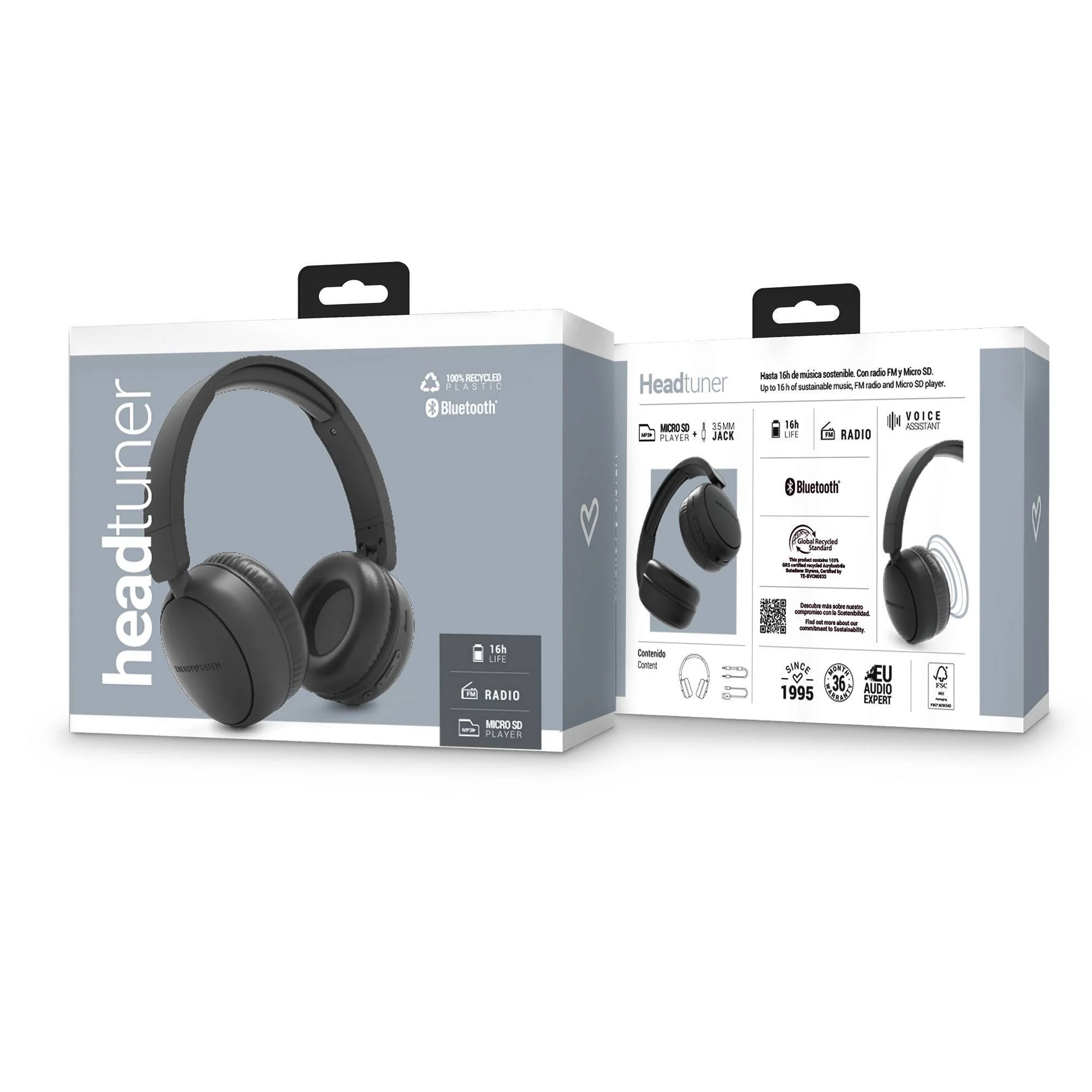 HeadTuner - Auriculares Bluetooth con radio FM - Image 6