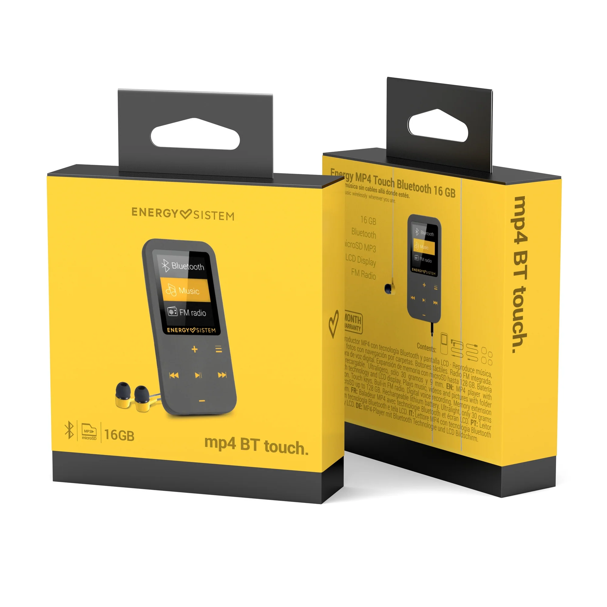 MP4 Touch Bluetooth Amber - Image 3